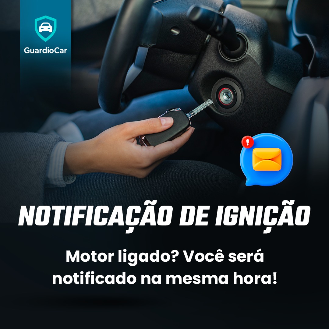 Tela de rota no app Guardiocar